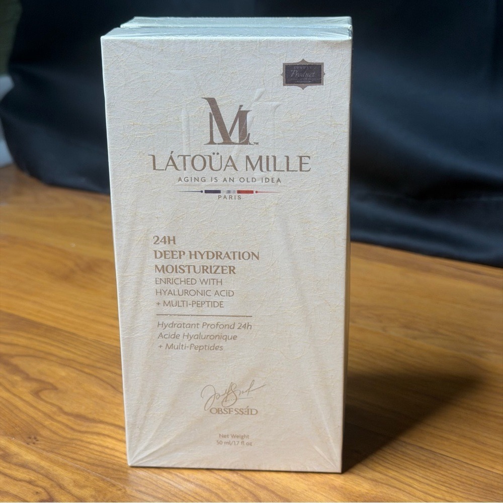 Latoua Mille 24H Deep Hydration Moisturizer Paris Obsessed 50ml 1.7fl oz NEW